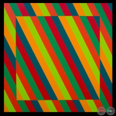 VIBRATIONS CHROMATIQUES  VOR 3/4, 1967/2003 - Obra de ENRIQUE CAREAGA 